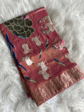 Premium Embroidery Pichwai Designer Saree